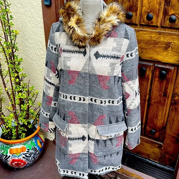 Southwestern Coat by BB Dakota, M - Picture 1 of 5